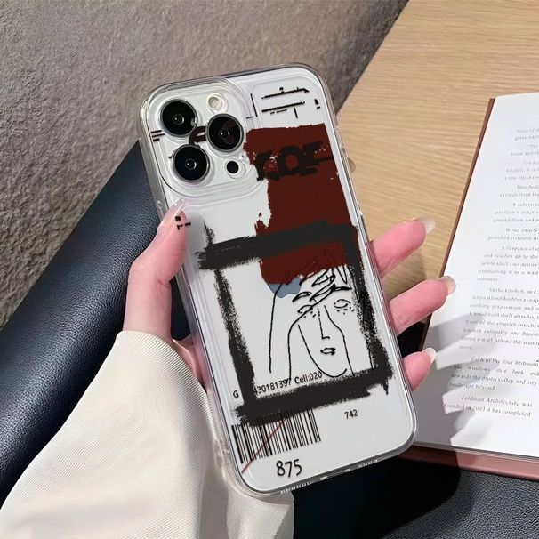 Abstrakte Kunst 15 Soft 13 Promax Handyhülle IPhone 12 All Inclusive Transparent XSXR78plus_voghion.com