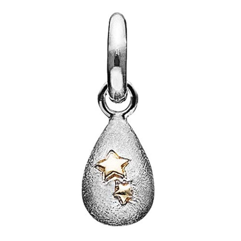 STORY by Kranz & Ziegler Sterling Silver with 18KT Gold Plated Stars Drop Charm RETIRED ONLY 3 LEFT!-339453_voghion.com