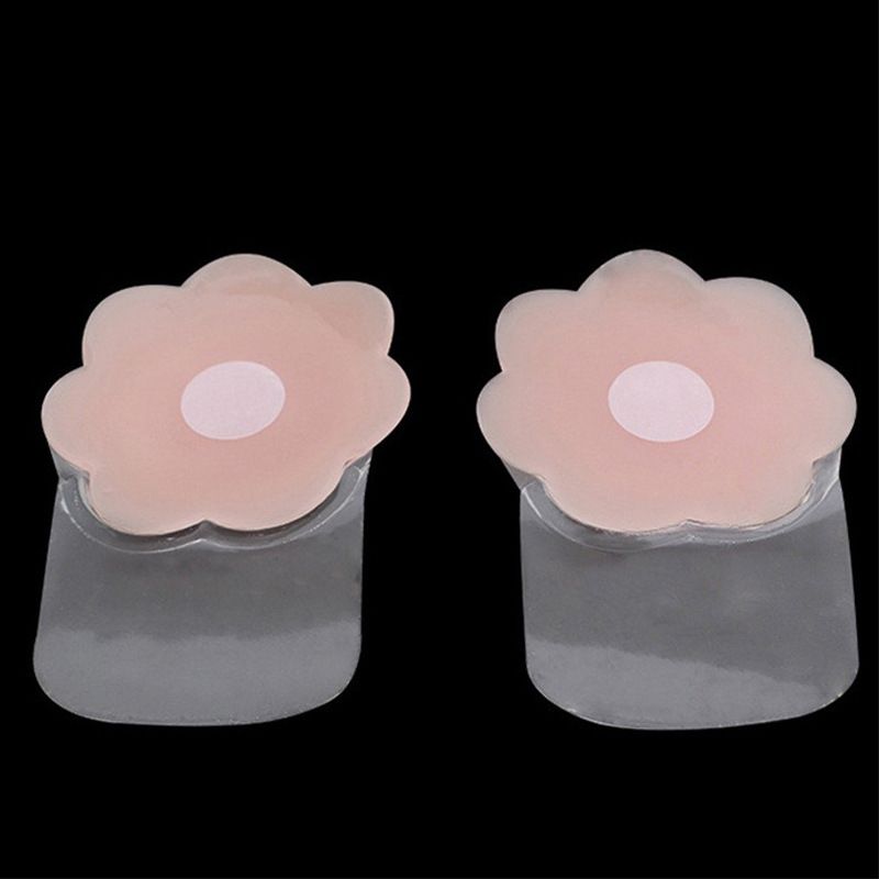 Damenbekleidung Silikon-Brustpflaster mit Anti-Konvex-Punkt, atmungsaktiv, unsichtbar, dünn, Brustpflaster_voghion.com