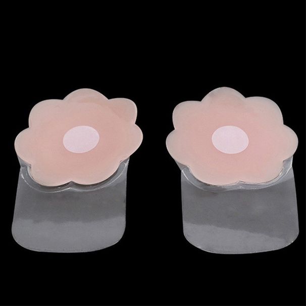 Damenbekleidung Silikon-Brustpflaster mit Anti-Konvex-Punkt, atmungsaktiv, unsichtbar, dünn, Brustpflaster_voghion.com