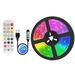 Self-Adhesive 5V RGB LED Strip Lights With Remote Control, USB Powered, 2835 Chip, 60 LEDs/m, Waterproof, For Home Decoration, TV Backlight_voghion.com