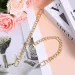 2Pcs Gold Chain Purse Flat Handbag Replacement Extender Strap Short Bag Chains 250707_voghion.com