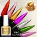 Metallic Mirror Nail Polish - No-Bake Quick Dry | Multi-Color High Shine Glossy Nail Lacquer For Instant Manicure_voghion.com