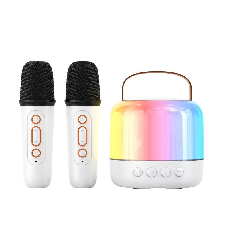 Portable Speakers New Bluetooth Speaker Portable Outdoor Bluetooth Speaker Wireless Karaoke With Microphone Microphone Home Ktv_voghion.com