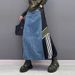 ChicShe European Style Trendy Brand Color-Block Patchwork Denim For Women Spring And Autumn New Loose Design Sense Niche_voghion.com