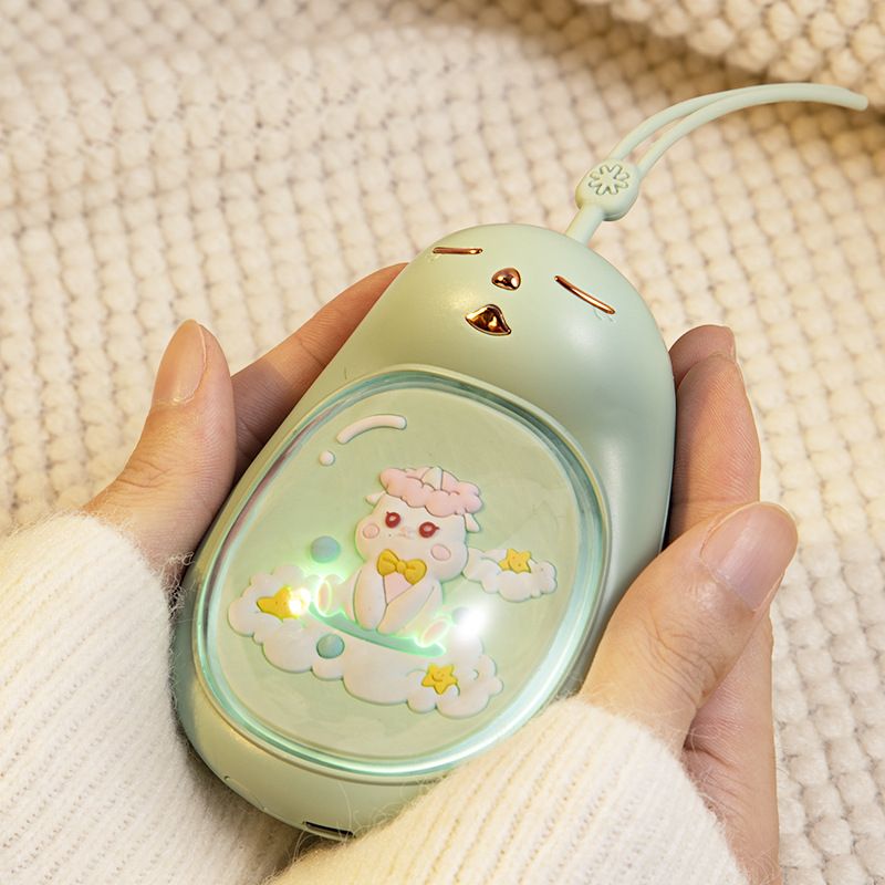 Netizen New Warm Hands Gift USB Charging Night Light Portable Astro Cartoon Mini Warm Hands_voghion.com