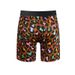 NOKO 3-pack European And American Size Leopard Print Underwear Breathable Lengthened Trouser Legs Men's Elastic And Comfortable Sports Boxer Briefs_voghion.com