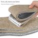Breathable Wool Felt Insoles With Aluminum Foil Layer – Cushioned & Customizable For Sports, Dress & Casual Shoes – Unisex Sizes 36-45_voghion.com