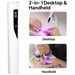 Lampada UV per unghie in gel con supporto, mini lampada LED per unghie portatile, asciuga unghie portatile ricaricabile con timer per smalto in gel e manicure fai da te._voghion.com