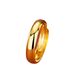 Vietnamese Gold-Plated Ring For Men Women, Couple's Ancient Craft Inheritance, Simple And Elegant Gift With Adjustable_voghion.com