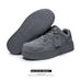Herren Damenmode Herbst und Winter, Neue Grau Grau Dicke Sohle, Höhe Erhöhend Niedrige Top Board Schuhe, Vielseitig_voghion.com