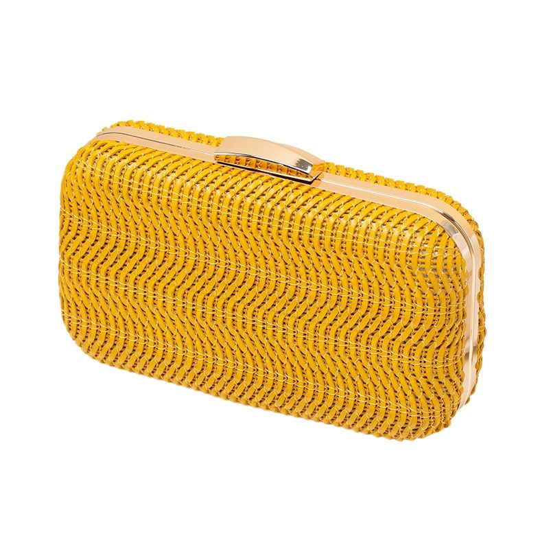 Borsa a tracolla in PU intrecciato alla moda estiva da donna, nuova borsa a tracolla portatile di alta qualità con catena_voghion.com