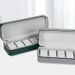 Schwarz Blau Grau Tragbare 6 Bit 10 Bit 12u Leder Reißverschlusstasche Uhrenbox Flip Cover Schmuck Aufbewahrungsbox_voghion.com