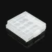 Semi-translucent Hard Plastic AA AAA Case Cover Holder AA / AAA Battery Storage Box Container For 2 4 8x AA AAA Batteries_voghion.com