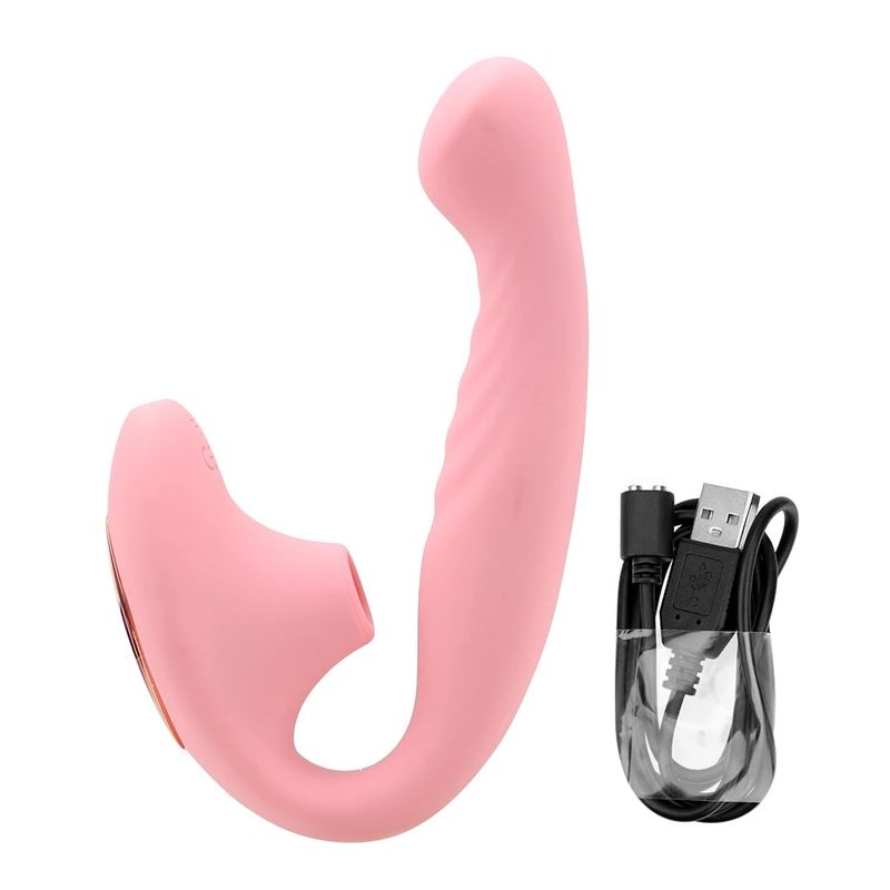 Vibromasseurs gode portable, jouets sexuels pour femme, succion, sexe Oral, Masturbation féminine, stimulation du Clitoris_voghion.com