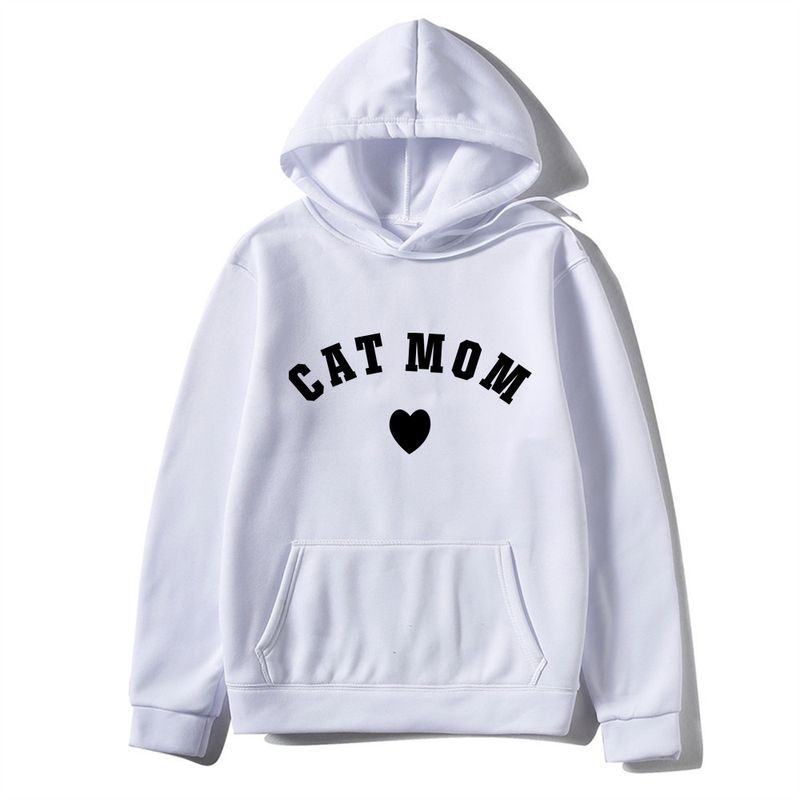 Spring and Autumn New Multi color Long Printed Sweater Women's Hooded Sports Casual Women's Sweater Pocket Sweater_voghion.com