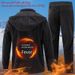 Herren Active Sets R9T Herbst und Winter DREI in einem Plus Samtjacke Anzug Wasserdicht Winddicht Dick Warm Männer und Frauen Outdoor Radfahren Kalt_voghion.com