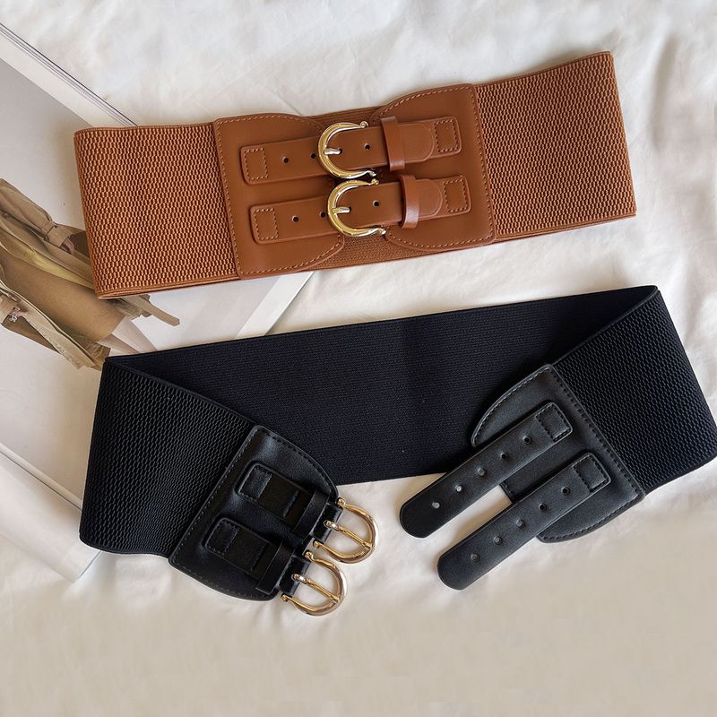 Cintura elastica da donna per abiti, abiti, alla moda e versatile_voghion.com