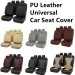 4/9Seats PU Leather Car Covers For Honda Accord City Civic CRV CRZ Elysion Fit Jade Jazz Insight Auto Seat Cushion Cover_voghion.com