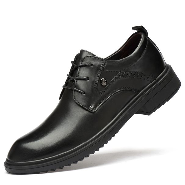 Elegante Herren-Lederschuhe für den Alltag, Herrenschuhe mit integrierter Höhenerhöhung_voghion.com