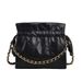 Lingge Chain Bag One Shoulder Armpit Stray Bag 2023 New Vintage Lingge Garbage Bag Bag Large Capacity Tote Bag_voghion.com