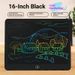 16-inch LCD Writing Tablet – Color Screen Drawing Board With Stylus, Reusable Doodle Pad For Kids, Adults & Office Use (13/16-inch Options)_voghion.com