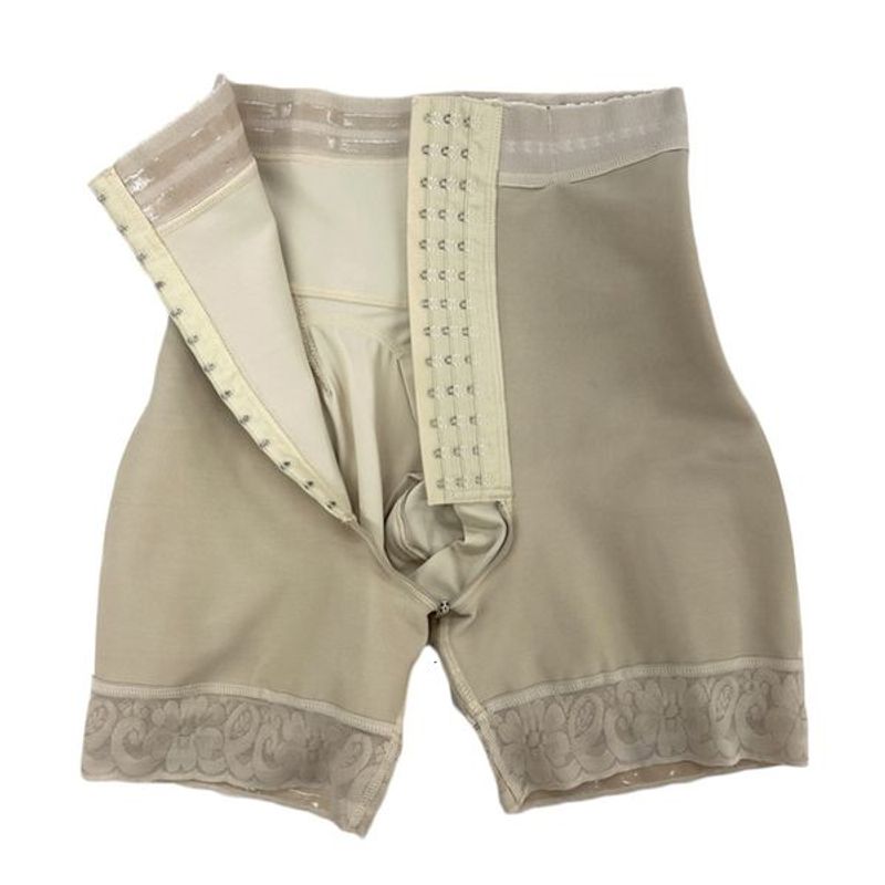 Corset modelator de slăbire pentru burtă și abdomen, corset modelator din dantelă, curbe fermecătoare, ridicare a feselor, BBL, clepsidră, siluetă scurtă, 3 cârlige_voghion.com