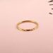 Moda 1 mm sottile acciaio inossidabile anello di nozze impilato per donne ragazze regalo_voghion.com