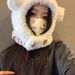 Plush Thick Bear Balaklafa Children's Ear Protection, Warm Baotou, Autumn and Winter Big Head Circumference, Knitted_voghion.com