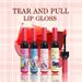 Beauty 4-color liquid is naturally long-lasting does not stick to cups. enhances brightness and moisturizes lips. Tear_voghion.com