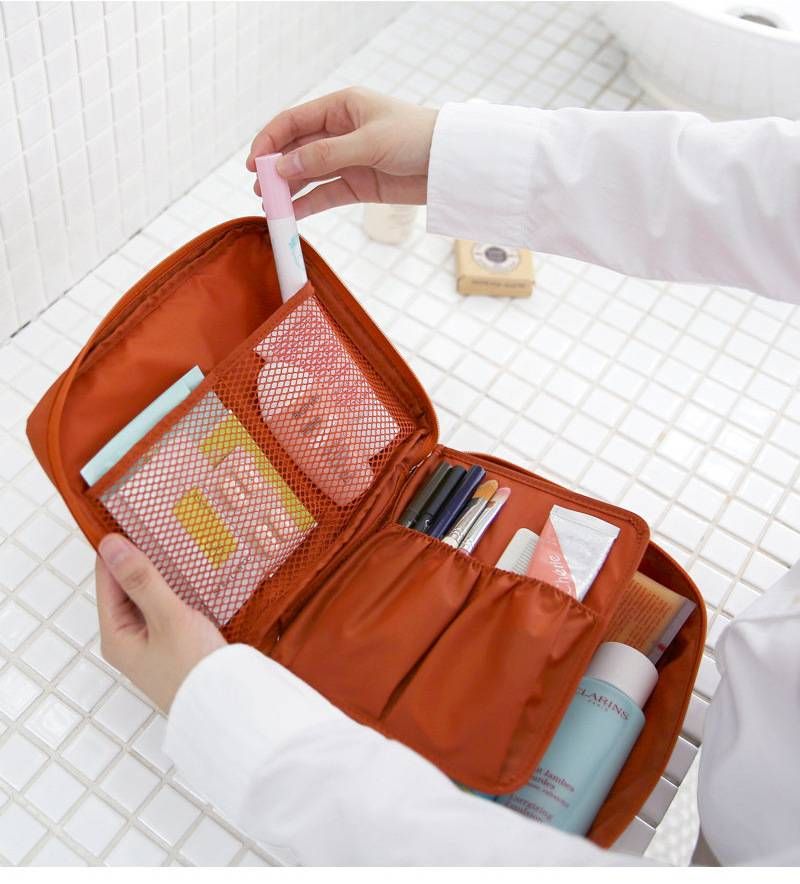 Damentaschen Multifunktionale Reiseaufbewahrungstasche Tragbare Kosmetiktasche Maßgeschneiderte Männer und Frauen Wasserdichte Reise-Kulturtasche Großhandel_voghion.com