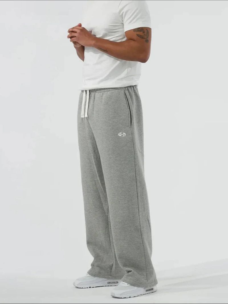Nuovi pantaloni europei e americani da uomo per tutte le stagioni, pantaloni sportivi e casual larghi e dritti, abiti lunghi molto venduti_voghion.com