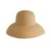 Hot Sale Summer Hats Retro Sun Protection Wide Brimmed Fisherman Elegant Straw Top Color Floppy Beach Hat Solid Round Women N6X7_voghion.com