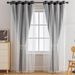 Blackout Curtains Lace Double Layer Curtains_voghion.com