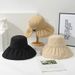 Bucket Hat 2025 Sommer-Sonnenschutz UV-Schutz Große Krempe Hut Outdoor-Reisen Mode Sonnenhut_voghion.com