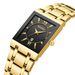 Business Calendar Quartz Waterproof Fully Automatic Non Mechanical Square Men's Watch_voghion.com