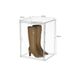 High Boots Storage Box Magnetic High Transparent Shoe Box Thickened Hard Plastic Shoe Storage Artifact Can Be Stacked Shoe Cabinet_voghion.com