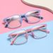 2023 New Children's Mirror Anti Blue Light Glasses Flat TR90 Student Goggle Box 5228_voghion.com