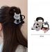 Lindo y lindo gatito nuevo de alta gama AB cara de tiburón clip horquilla de pelo disco de cabeza trasera tocado de pelo_voghion.com