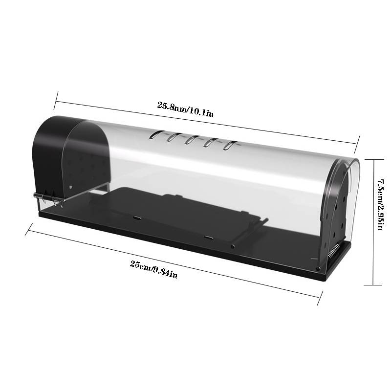 Fare Tuzağı 1 ADET Toptan Gıda Yemi Otomatik Fare Tuzağı Kafes Fare Tuzağı Otomatik Fare Tuzağı_voghion.com