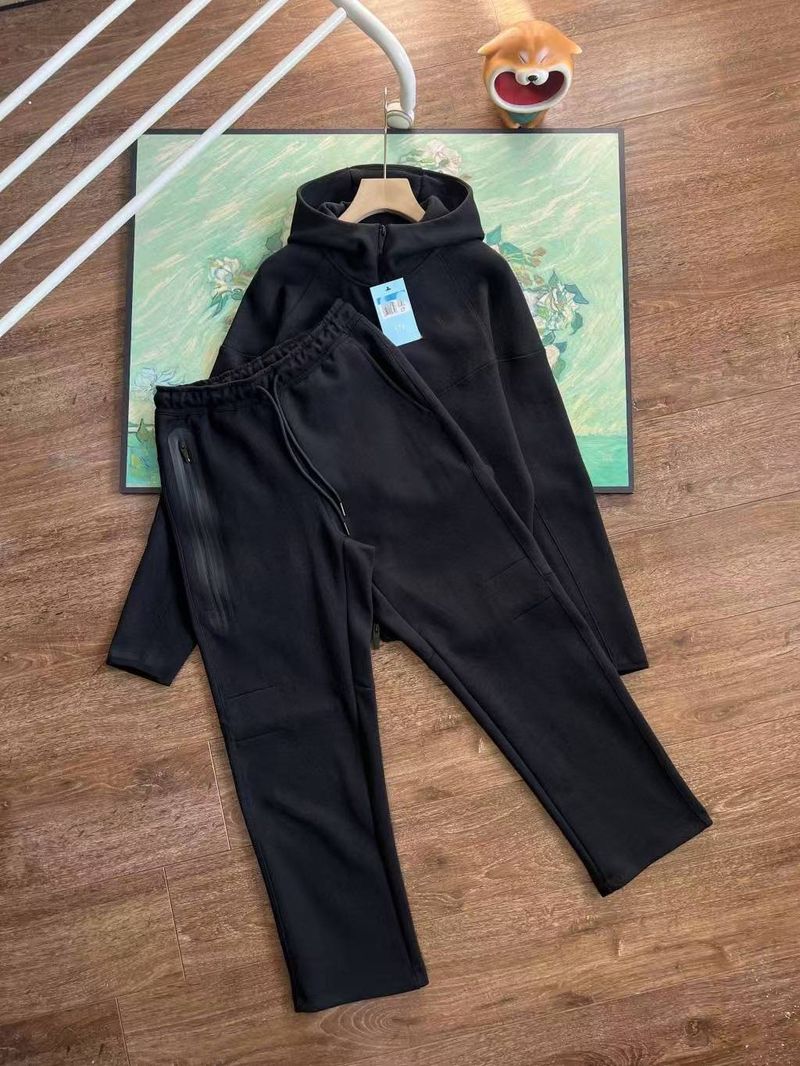 Top Level Men's Zipper Set New Sport Co Branded Casual Spring And Autumn Knitted Hoodie Windproof Jacket_voghion.com