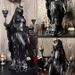Assorted Gothic Figurines Set - Mysterious Goddess, Cute Grim Reapers & Spooky Witch Decor For Dark Fantasy Enthusiasts, Unique Gifts_voghion.com