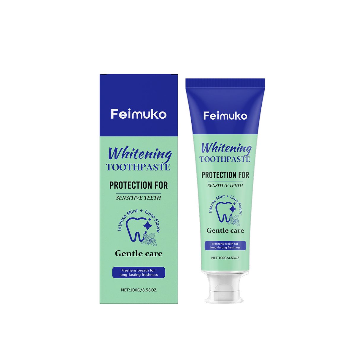 Feimuko Whitening Toothpaste For Sensitive Teen Freshens Breath_voghion.com