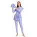 Muslim Swimwear Swimsuit Conservative Swimsuit Dress-style Sunscreen Hot Spring_voghion.com