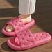 Cool Women's Couple Slippers, Thick Non-Slip Home Use, Soft Sole Bathing_voghion.com