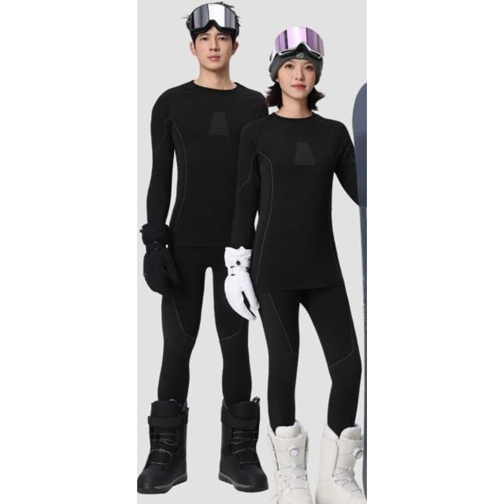 Funktionelle Outdoor-Sportunterwäsche für Herren Herbst/Winter Neues Set für Ski und Radfahren – Thermounterwäsche-Basisschicht_voghion.com