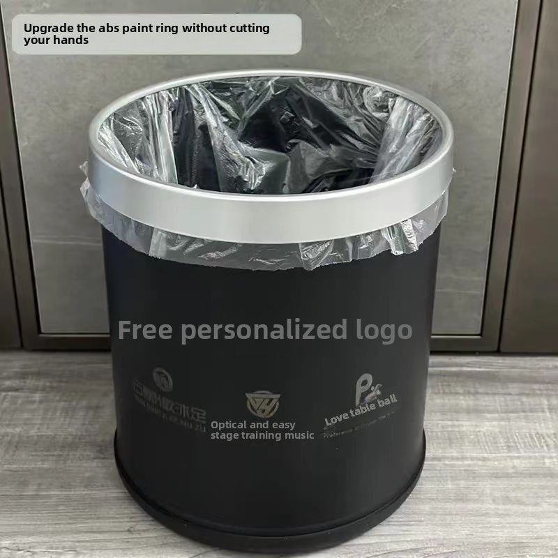 Aodo Trash Can Home Use, Double Layer, Suitable For Bathroom, Bedroom, Kitchen, Ins Style, High Aesthetic, Living Room,_voghion.com