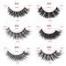 Ψεύτικες βλεφαρίδες 5D με μπερδεμένες μπούκλες Ψεύτικες βλεφαρίδες Μεγάλης χωρητικότητας Αυτοκόλλητες βλεφαρίδες πλήρους μήκους Ψεύτικες βλεφαρίδες με φυσικό σκληρό στέλεχος_voghion.com