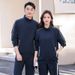 Spring And Autumn Team Uniform Korean Fashion Unisex Running Casual Sportswear Couple Set Available_voghion.com