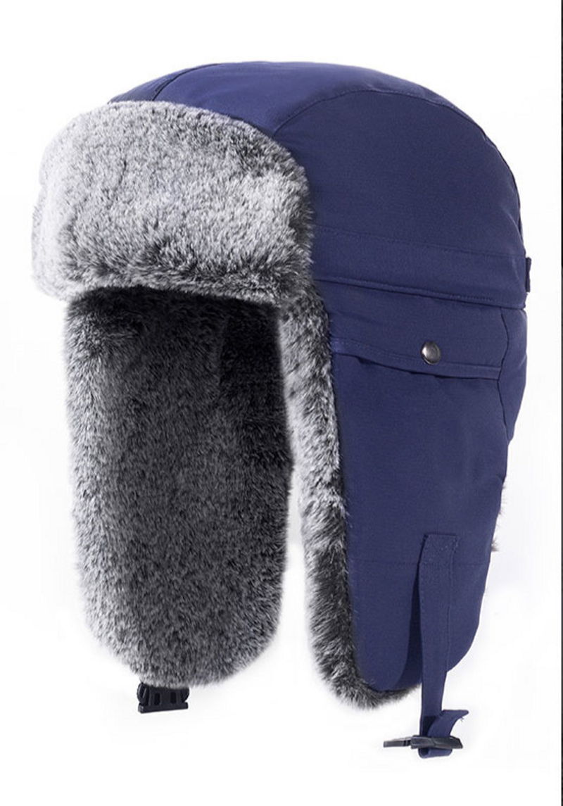 Trapper Hats Warm hat for men outdoor windproof thunder front hat for women winter padded warm pilot riding hat_voghion.com